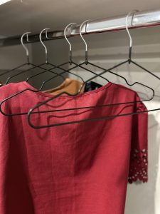 Rubber coated hangers